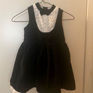 Harujuku Girl girls holiday dress / size 5t / color: black & white